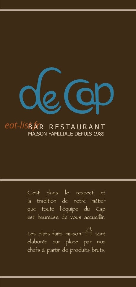 Le Cap — carte page 1