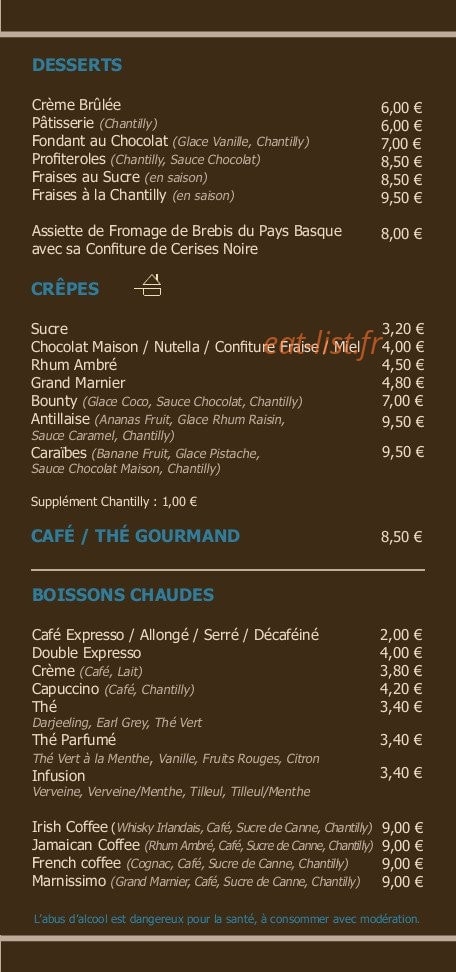 Le Cap — carte page 5