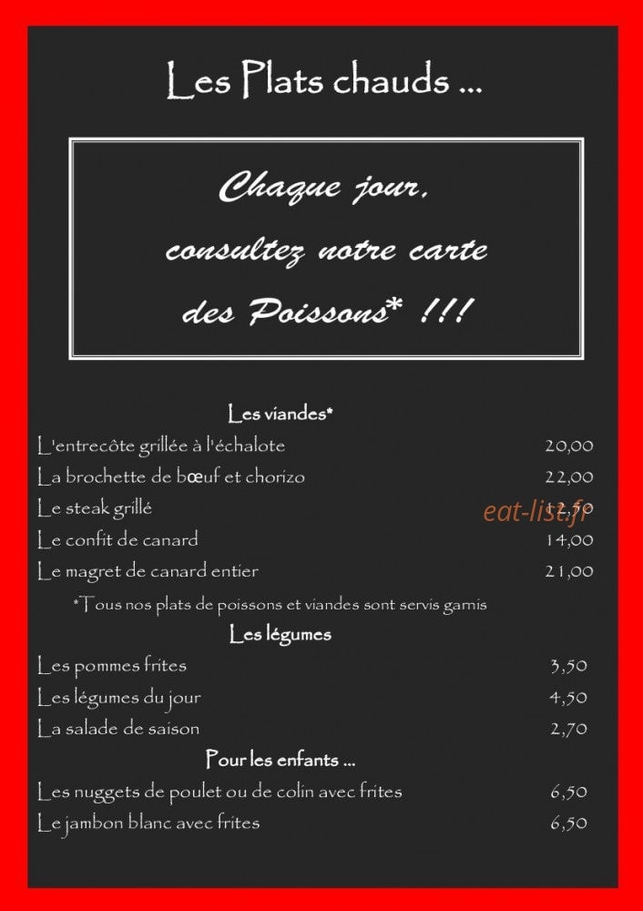 Le Chipiron — carte page 2