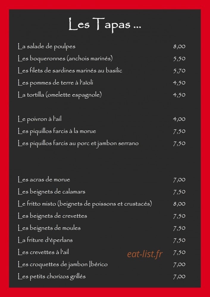 Le Chipiron — carte page 3