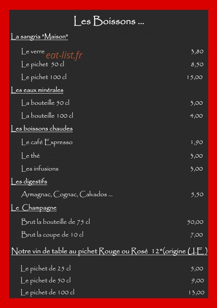 Le Chipiron — carte page 4