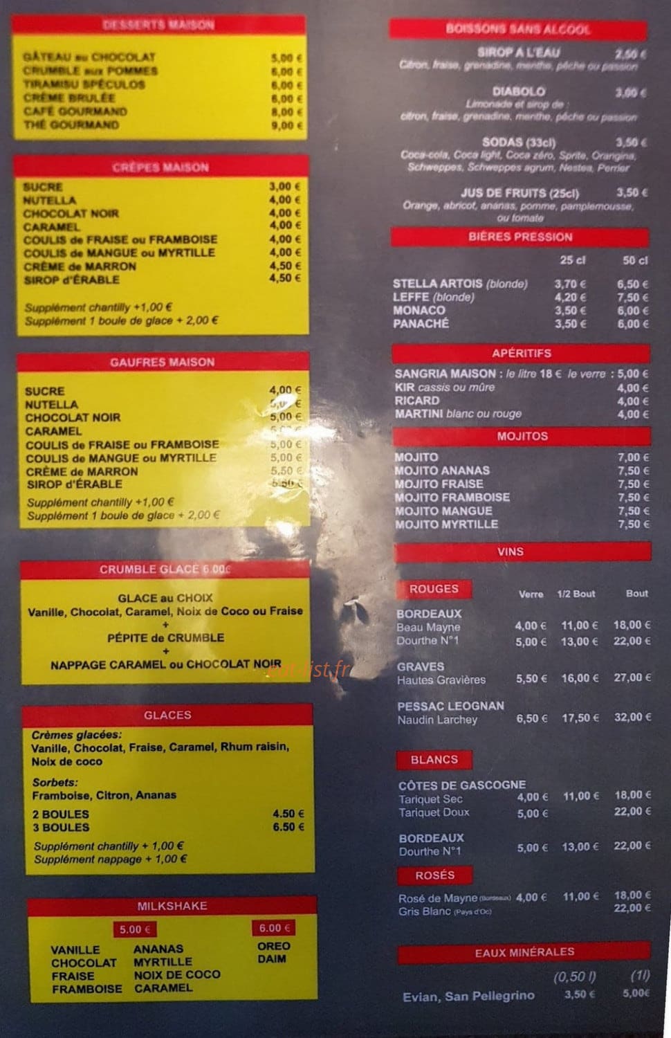 Le Commerce — carte page 2