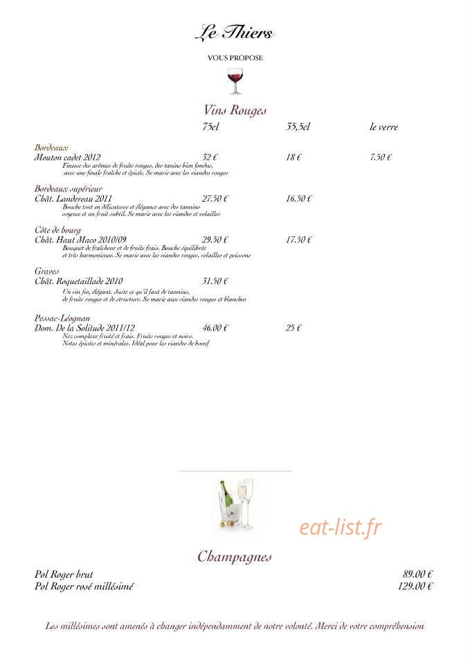Le Thiers — carte page 2