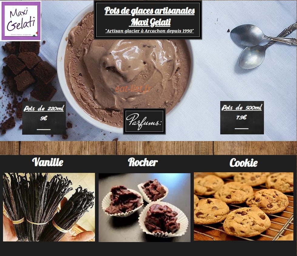 Les Pizzas du Bassin — carte page 5