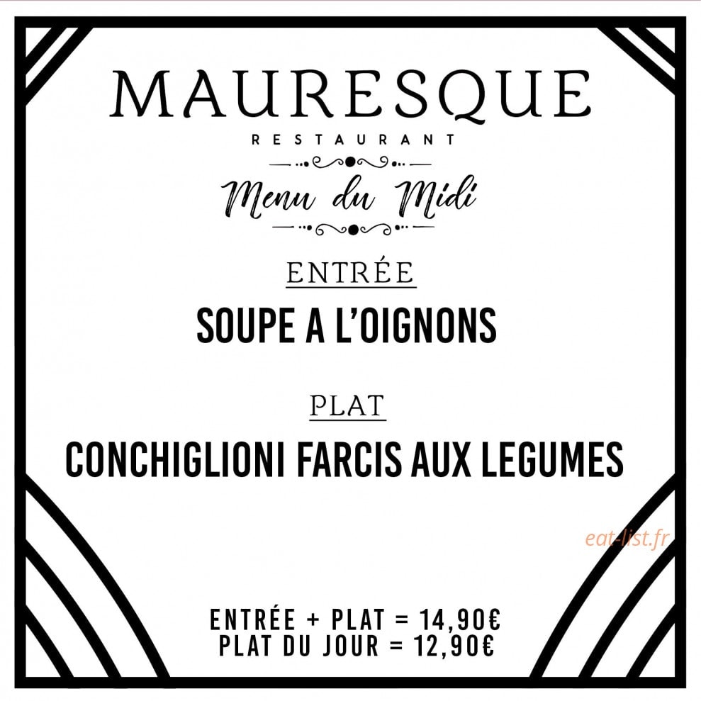 Mauresque — carte page 1