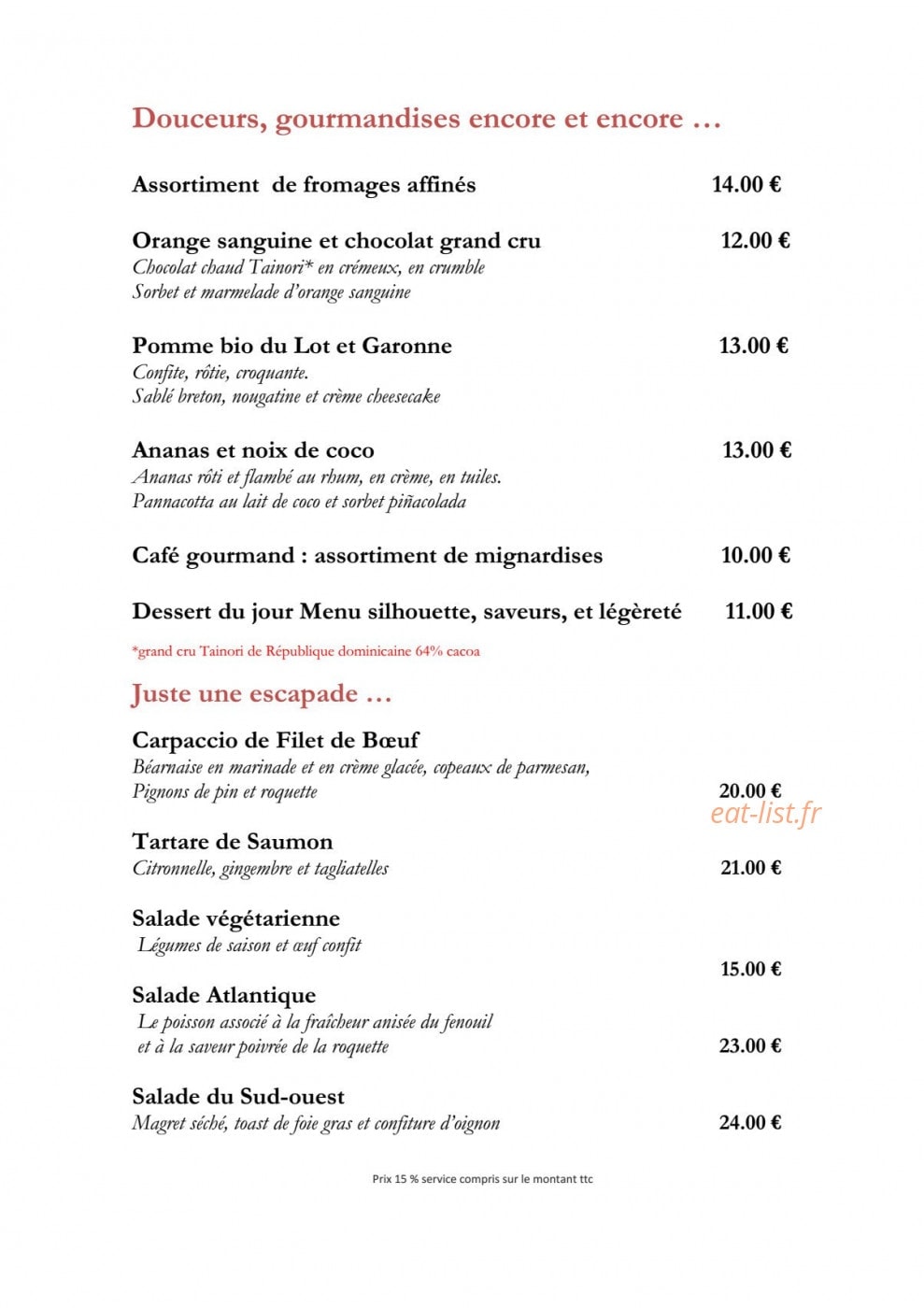 Thalazur Arcachon — carte page 3