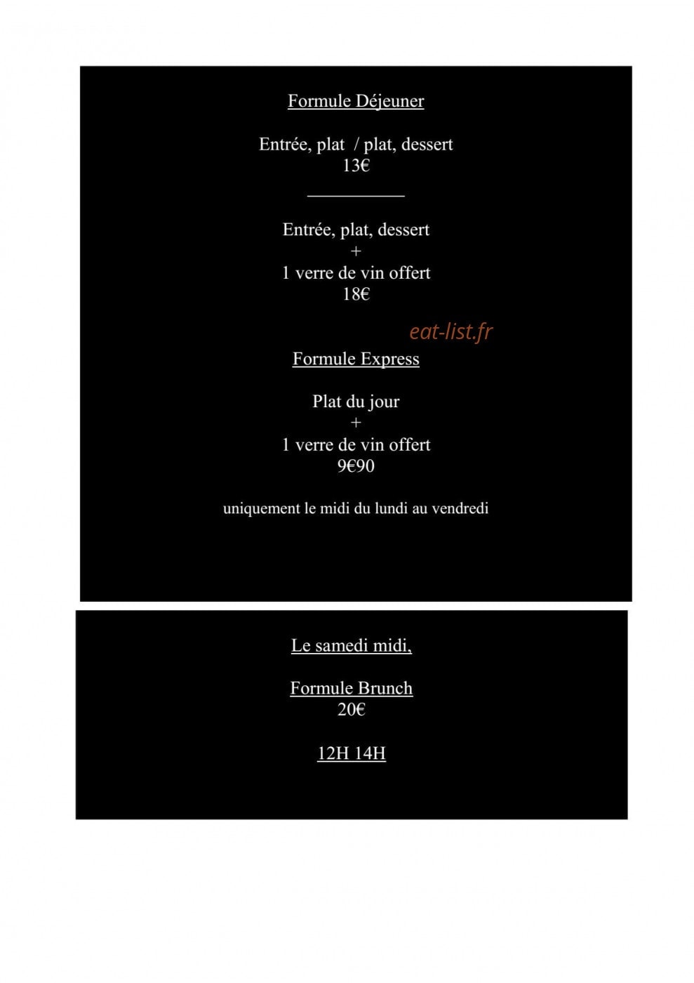 Wine Not — carte page 5