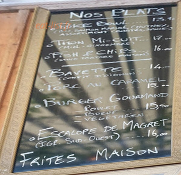 Atlantic café — carte page 3