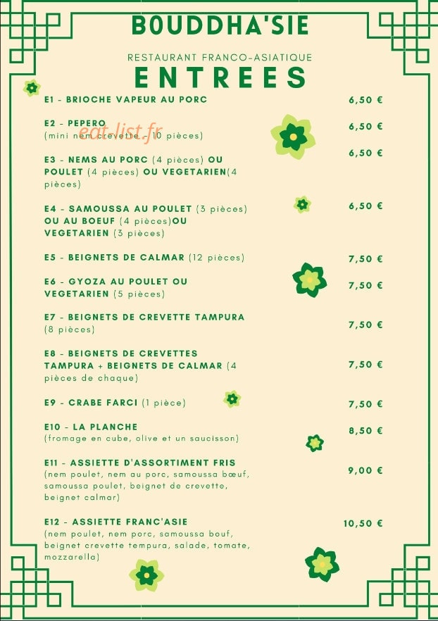 Bouddha'sie — carte page 1