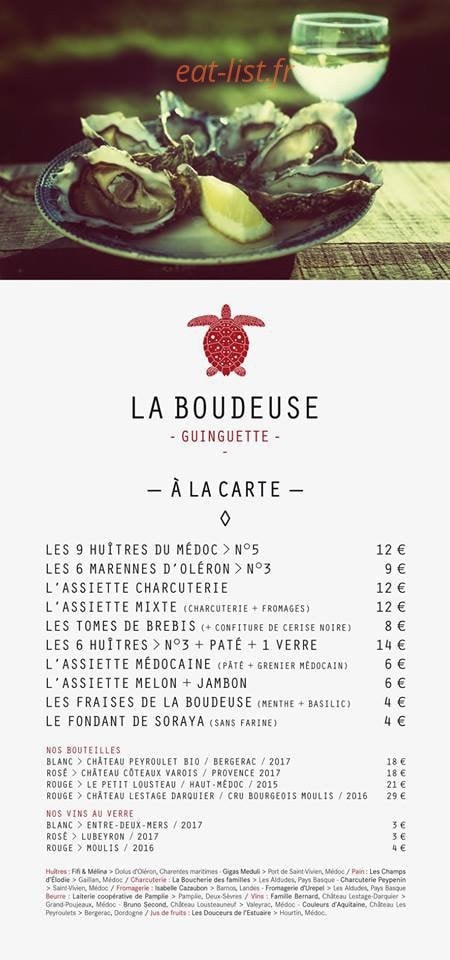 La Boudeuse — carte page 1