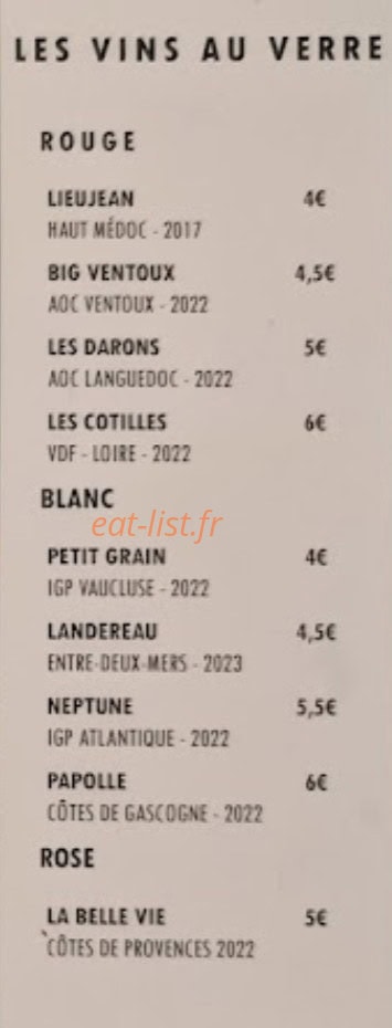 L'imprévu — carte page 2