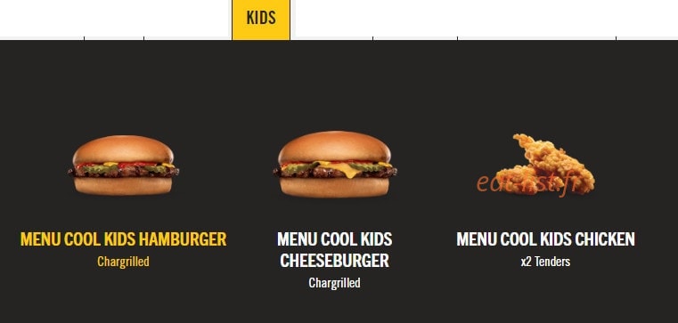 Carl’s Jr — carte page 2