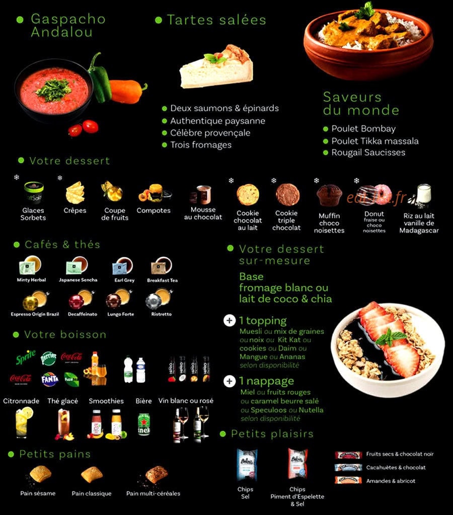 Eat Salad — carte page 10