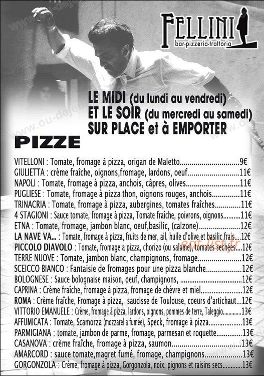Fellini — carte page 1