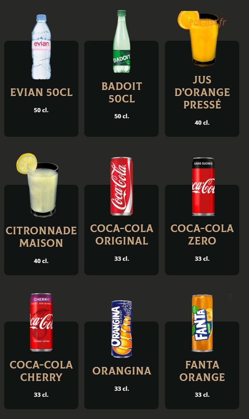 Khaan Burger & Poke — carte page 7