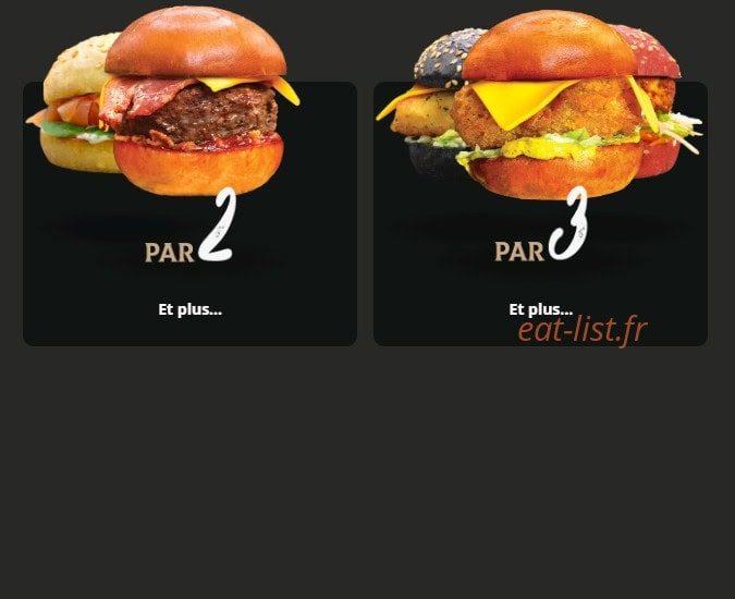 Khaan Burger & Poke — carte page 2