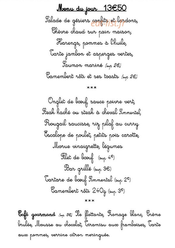 L'Alchimiste — carte page 1