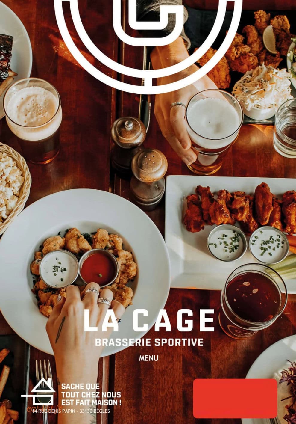 La Cage — carte page 1