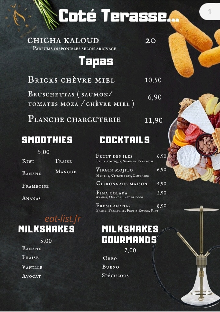 La Flamme — carte page 3