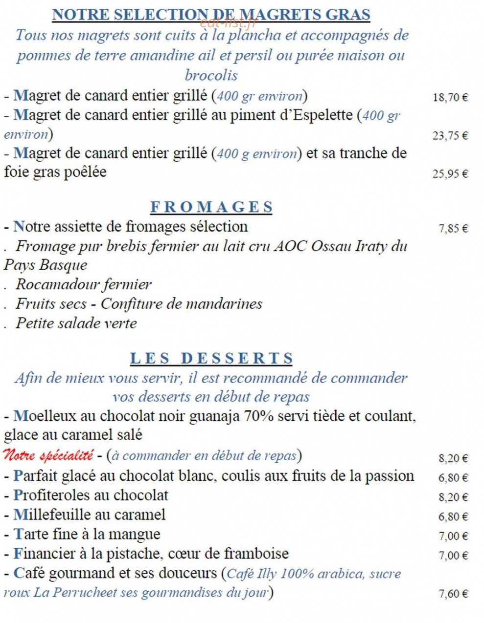 Le chiopot — carte page 3