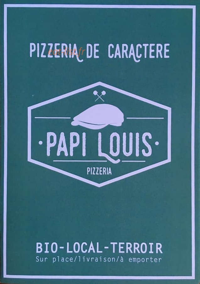 Papi Louis — carte page 1