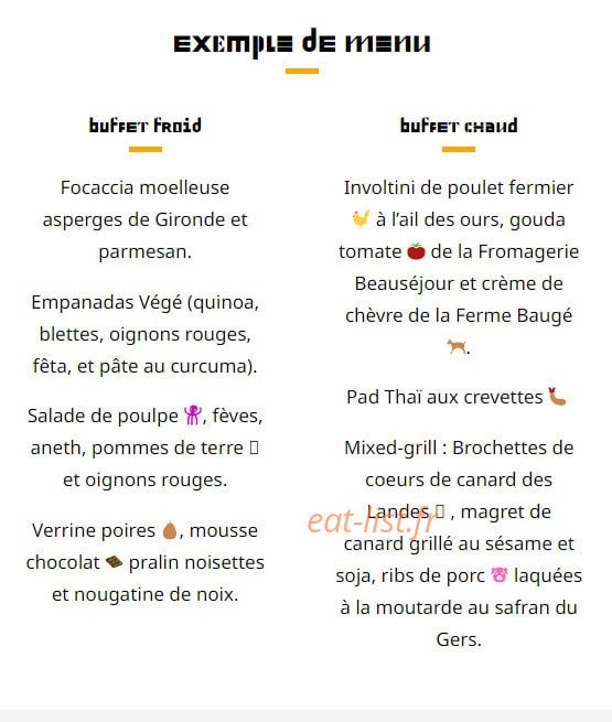 RestÔ&Cie — carte page 1