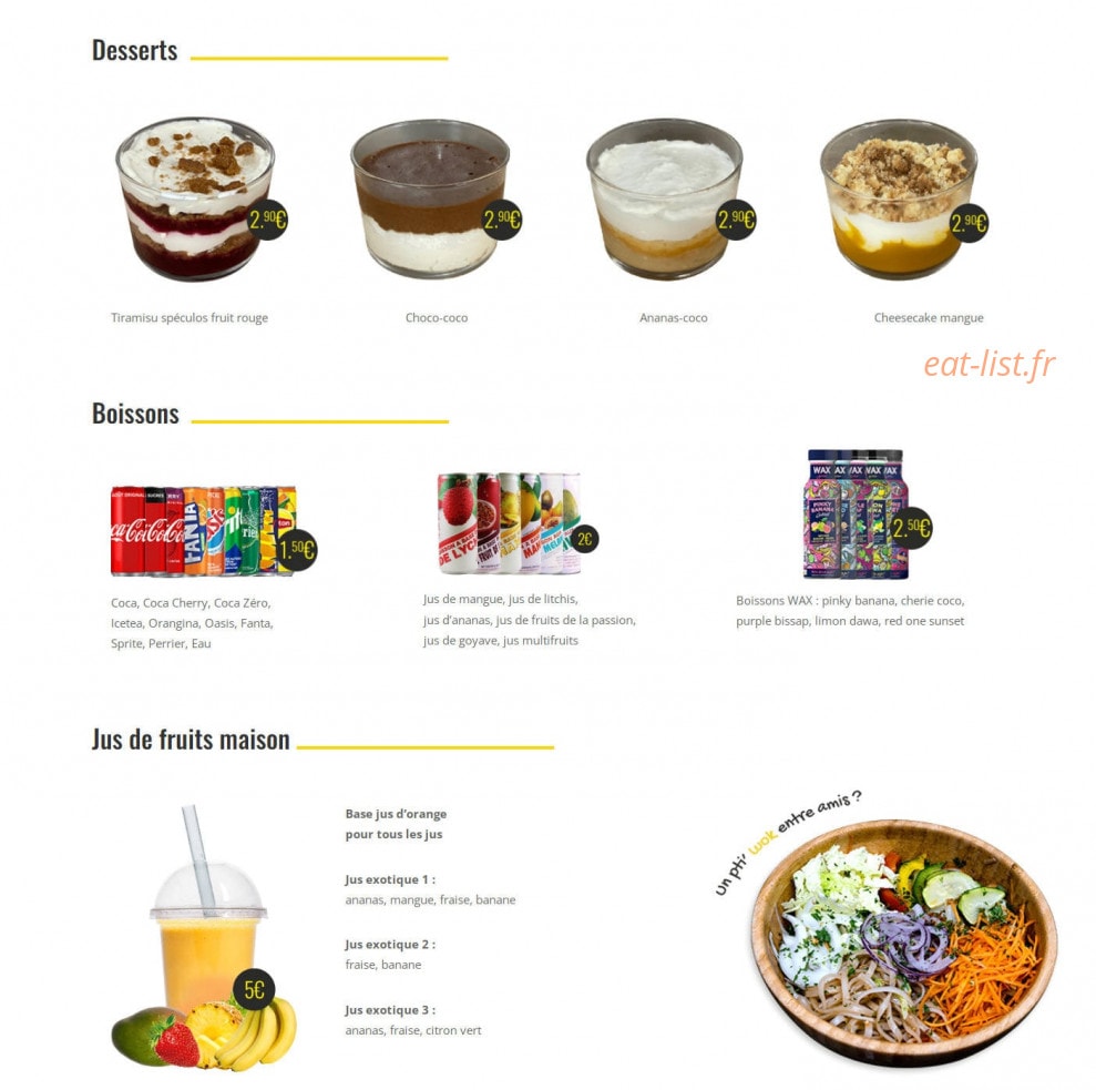 Wokami — carte page 2