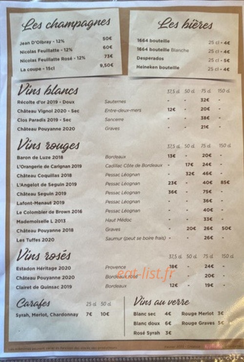 La Bucherie — carte page 4