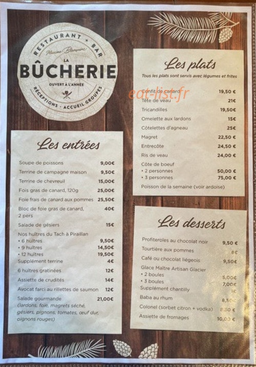 La Bucherie — carte page 2