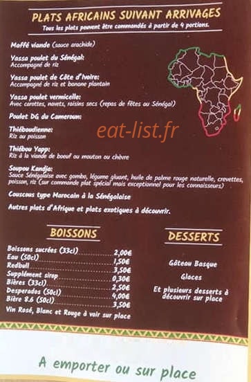 La case à pizz — carte page 4