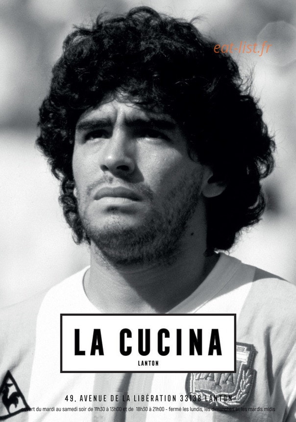 La Cucina — carte page 1