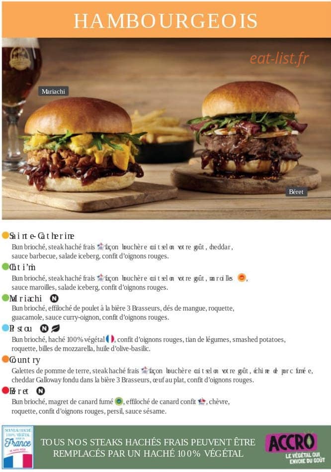 3 Brasseurs — carte page 2