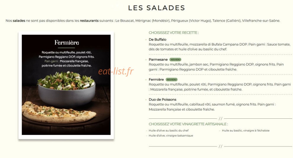Basilic & Co — carte page 1