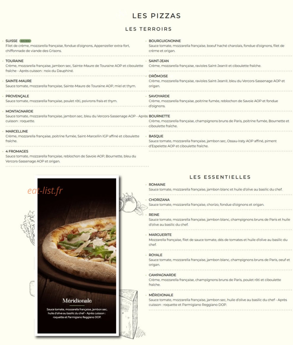 Basilic & Co — carte page 3