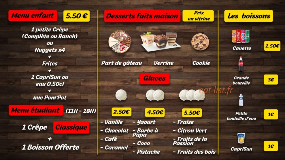 Crep’art — carte page 4