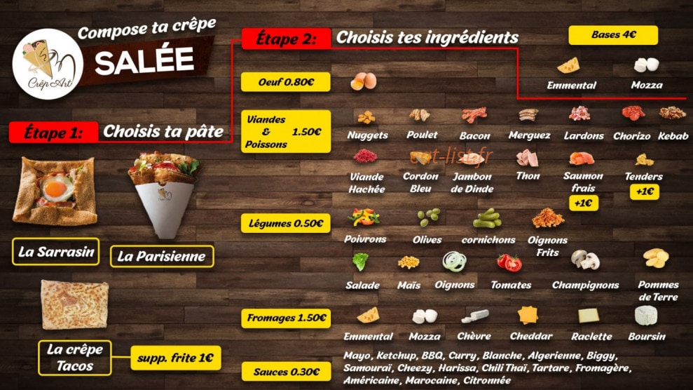 Crep’art — carte page 1