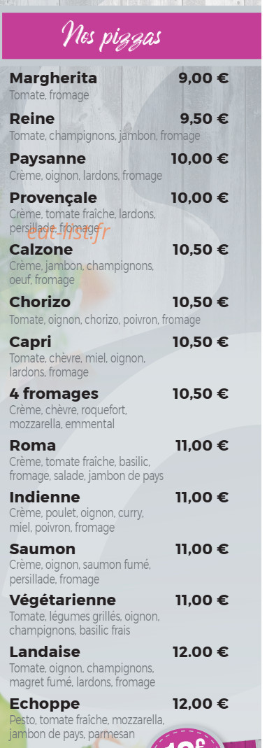 l'echoppe — carte page 11