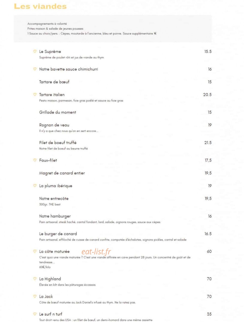La Côte & l'Arête — carte page 2