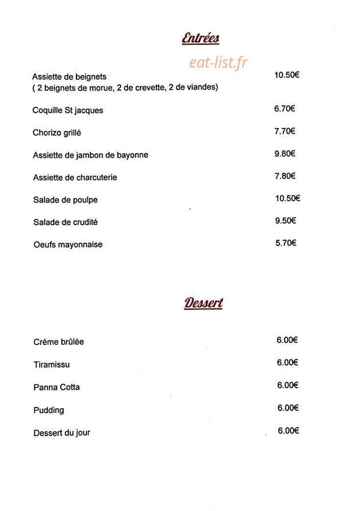 Le Pontac — carte page 1