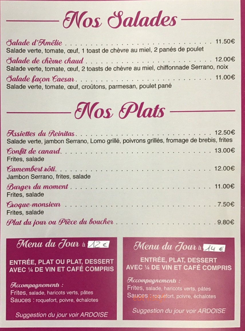 Le Reinitas — carte page 1