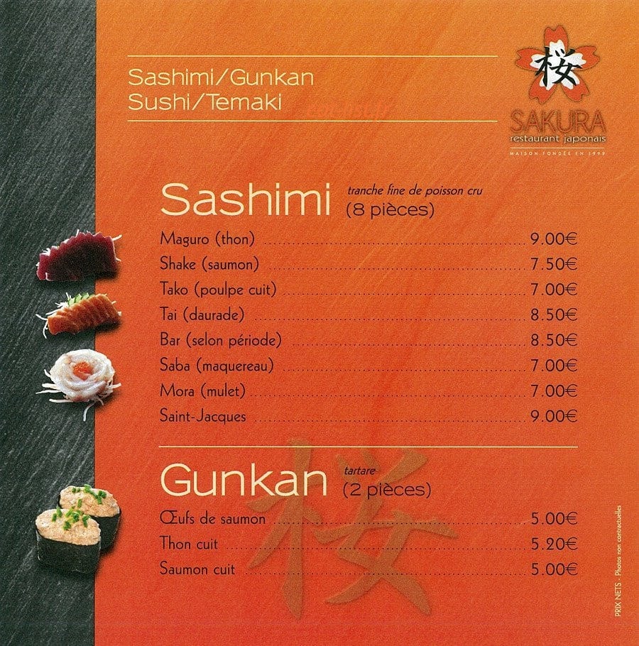 Sakura — carte page 5