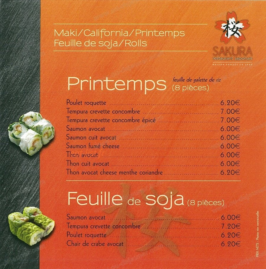Sakura — carte page 4