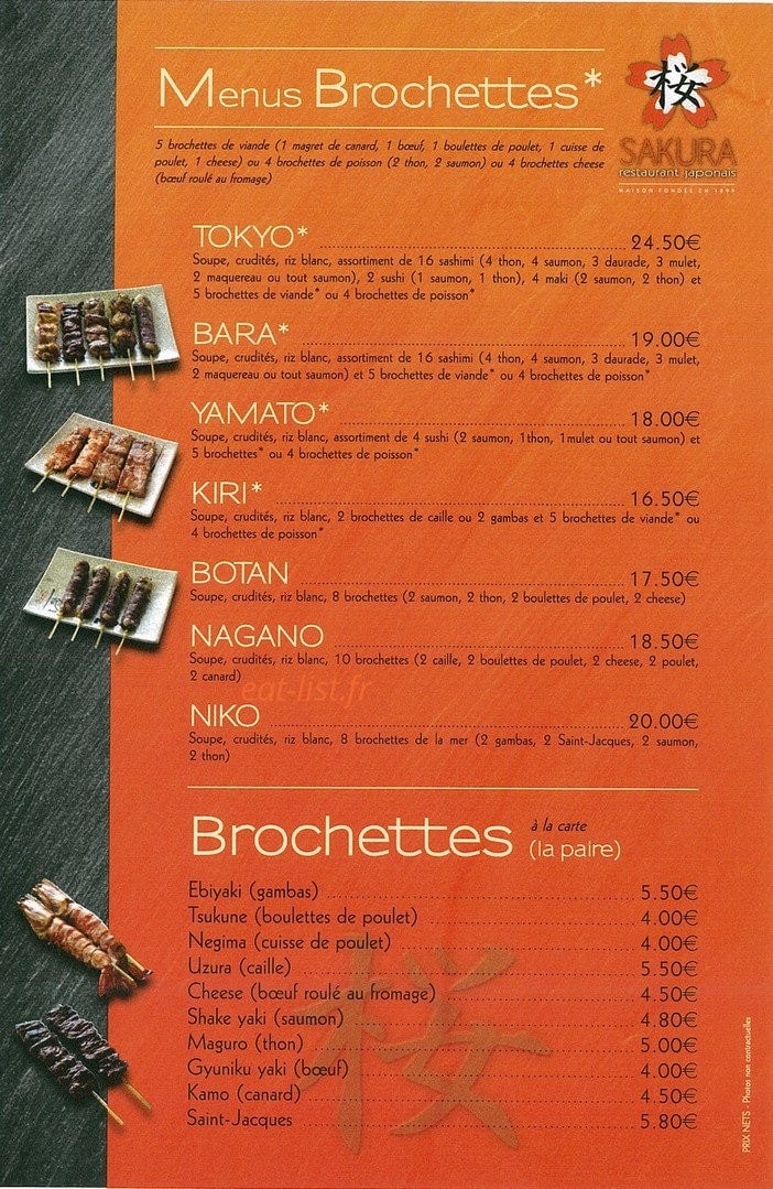 Sakura — carte page 8