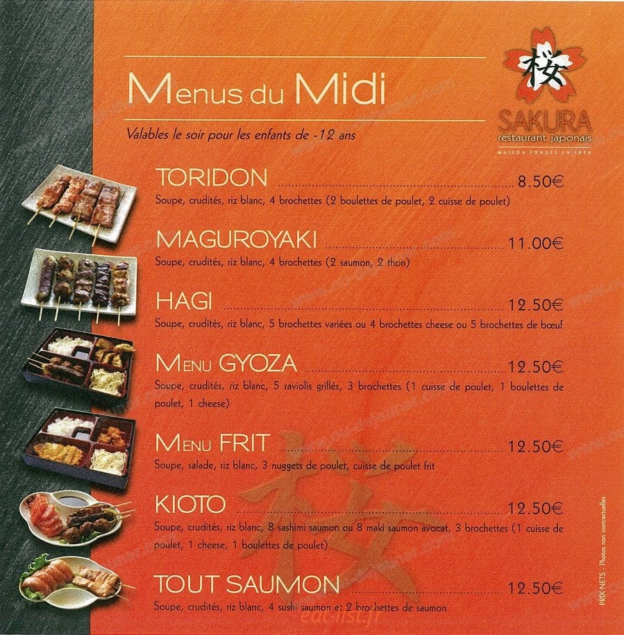 Sakura — carte page 10