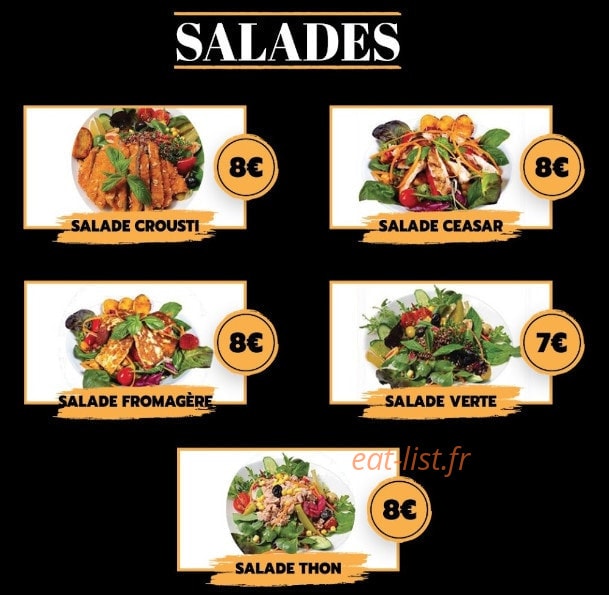 Majesté grill — carte page 2