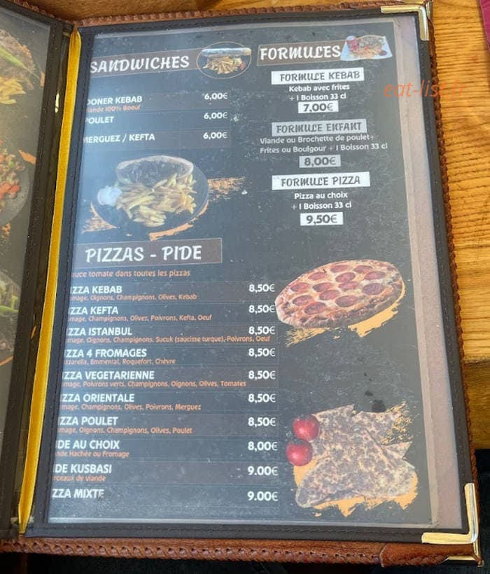 Nazik Pide — carte page 2