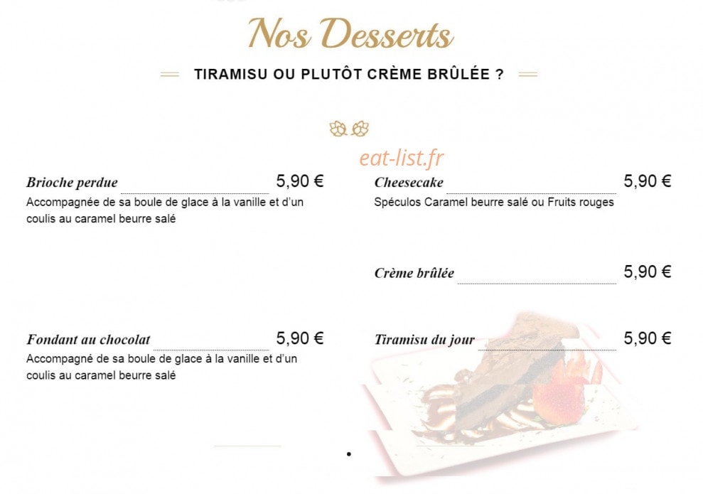 O Grill — carte page 3