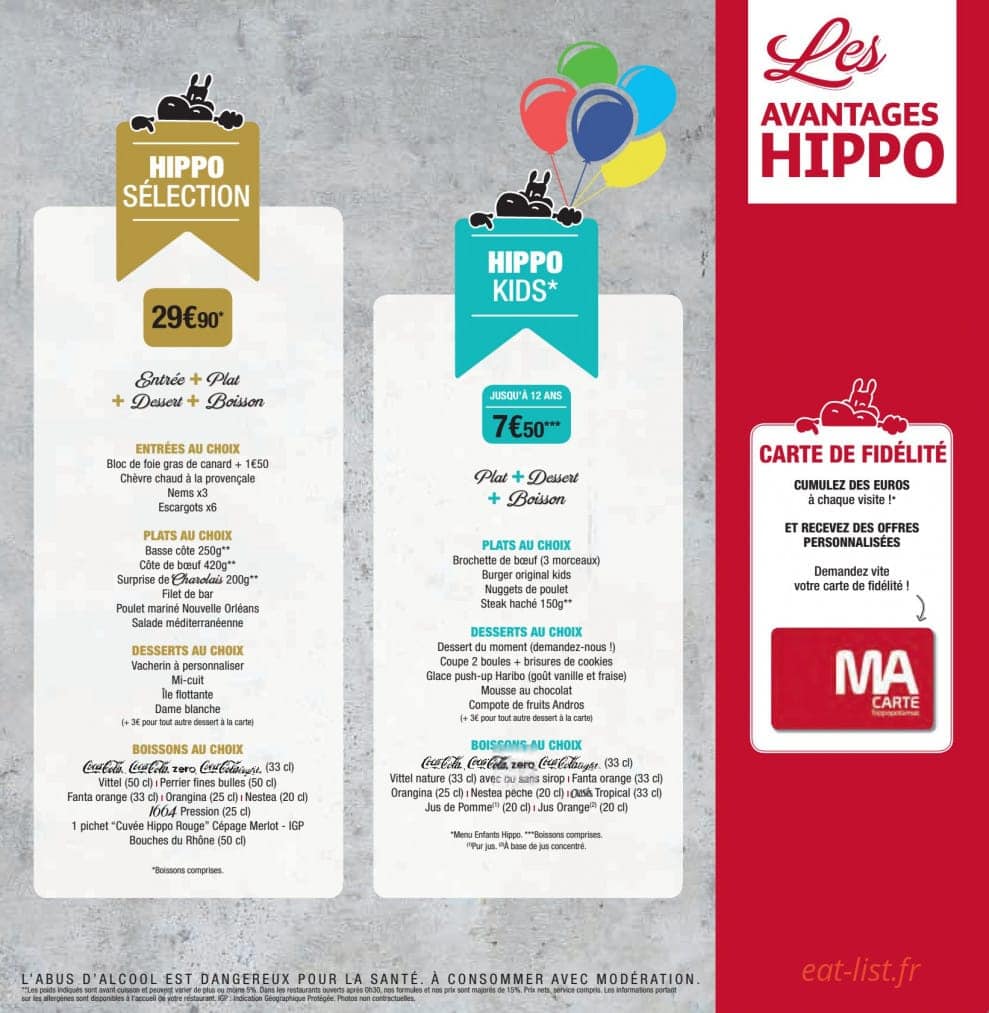 Hippopotamus — carte page 15