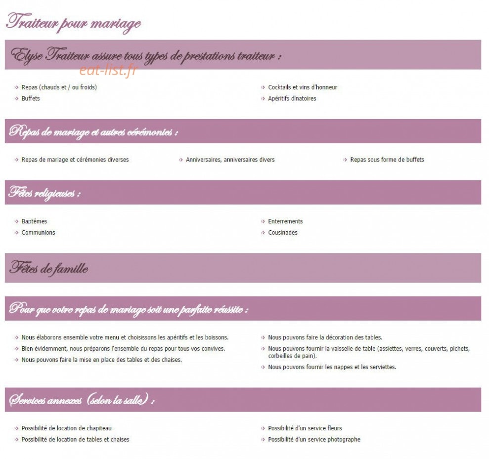 Elyse — carte page 1