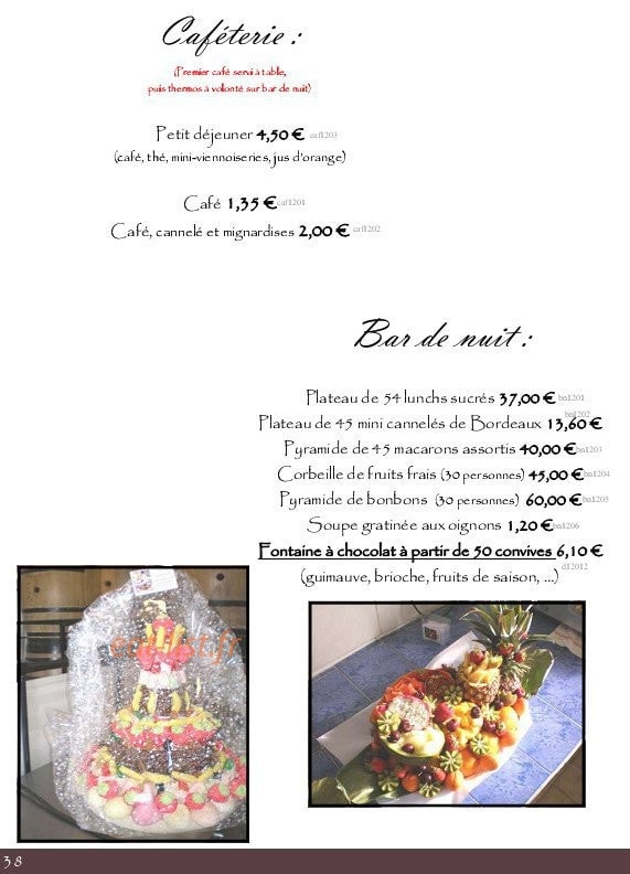 Elyse — carte page 36